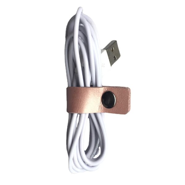 10 Pakker (Ca. 100 x 15 mm) Digital Kabelopbevaring og Læder