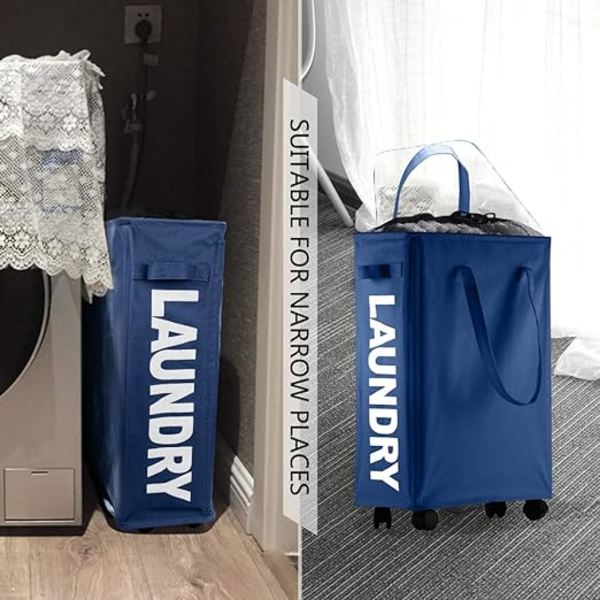 1 Styck Tvätthållare med Hjul, Tvätthållare med Hjul