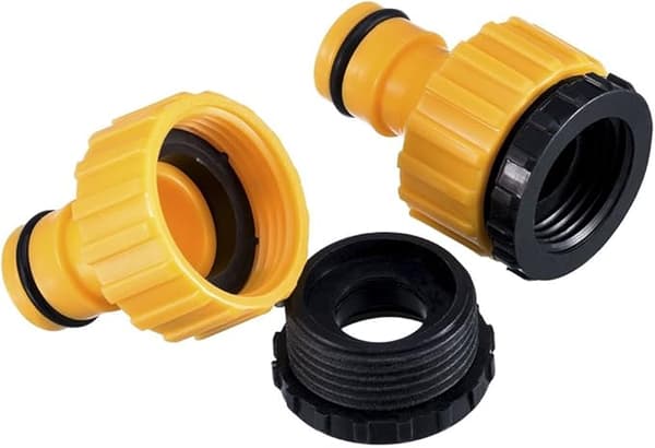 Plast 3/4\" och 1/2\" BSP 2-i-1 gängad kranmunstycke flödeskran