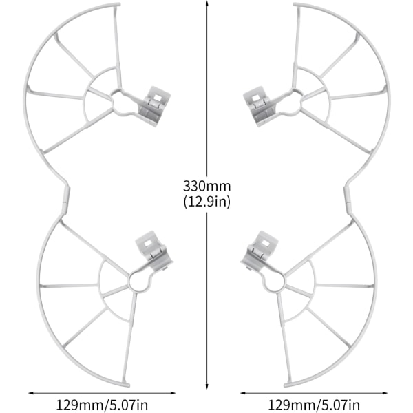 1 kpl DJI MINI 3/3PRO potkurin suoja Potkurin suoja