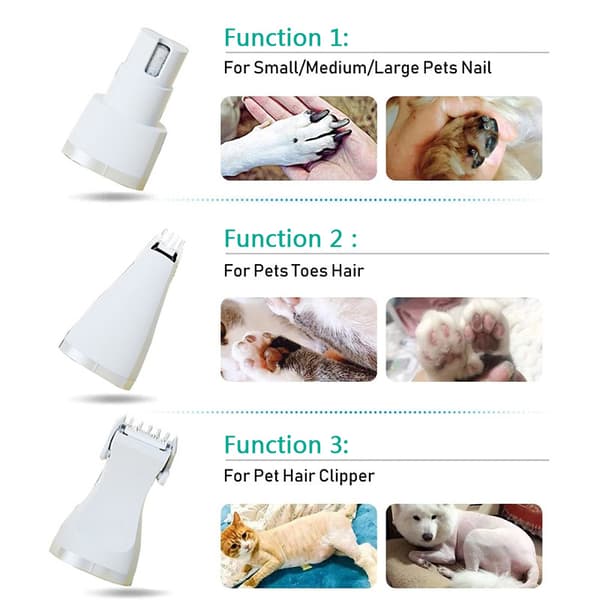 Hundtrimmerset, Låg Ljudnivå, Tyst Elektrisk