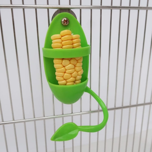 1 Stycke Plast Cuddle Bone Matningsställ Fågelburshållare