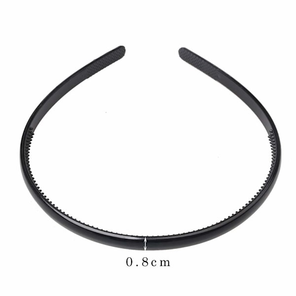 4 sorte plastikhovedbånd (8 mm brede)