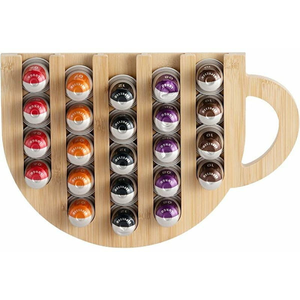 Kapselhållare, Triomphe Självhäftande kapselförvaring, 36x kaffekapselhållare