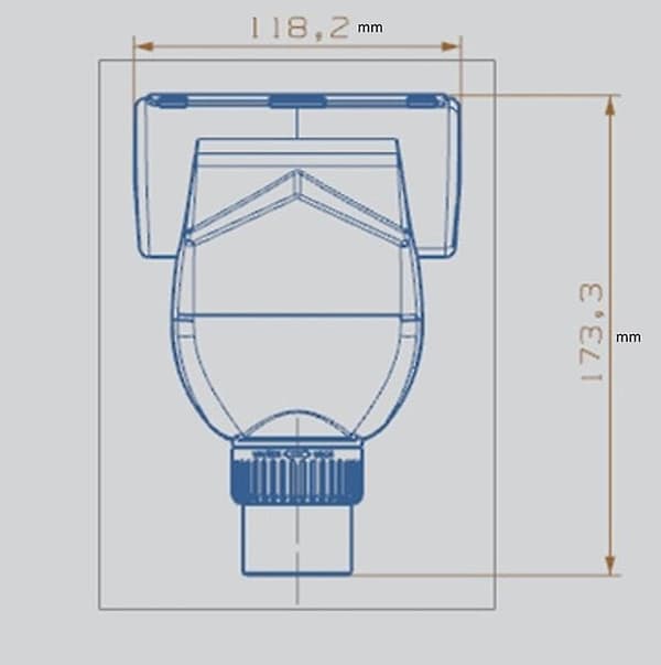 (32 mm) Mini universal turbobørste til støvsuger og kæledyrshår