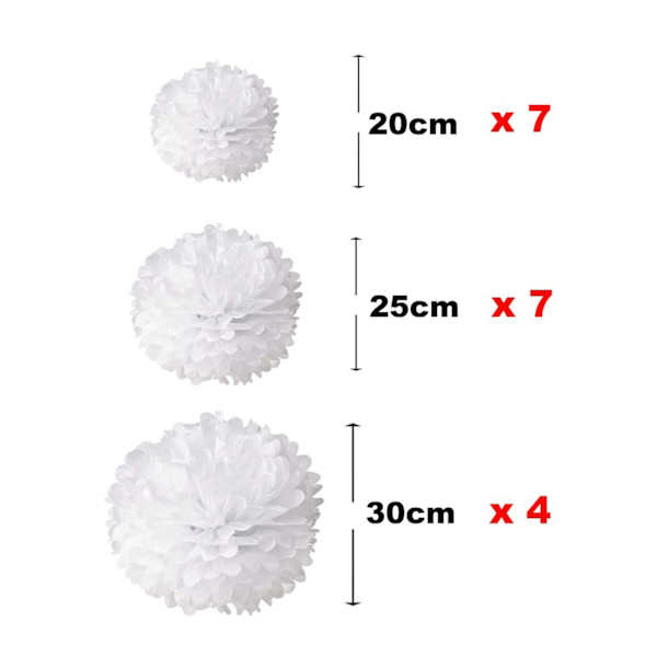 16 Stykker Blå 3D Skyer Hengende Filt Falske Skyer Takvegg
