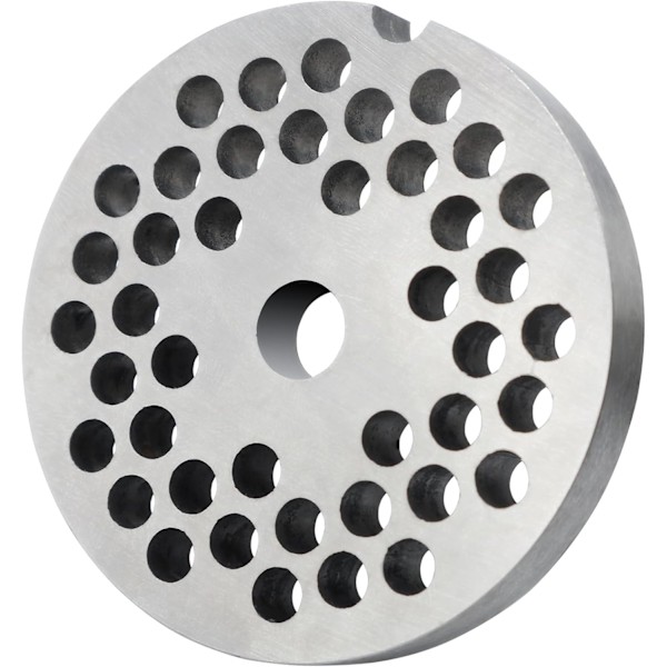 Pølsestopper-rør i rustfrit stål til #12 kødhakker/foodprocessor, 3 stk.