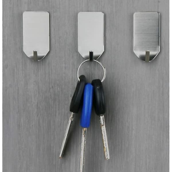 8 Kroge Fine Hook Adhesive Hook Håndklæde Krog Vaskeri Krog Enkelt