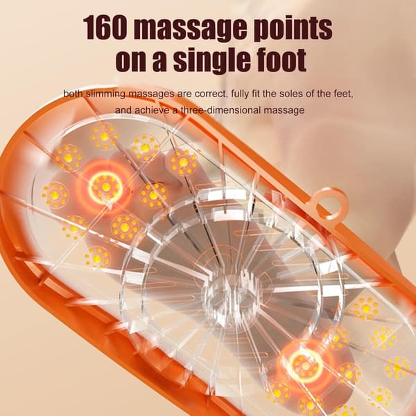 1 Par (Orange) Real Relax Vibrations Plade - Med Reb, Trim