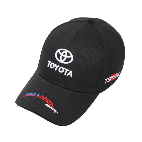 TOYOTA cap F1 cap med böjd cap - svart
