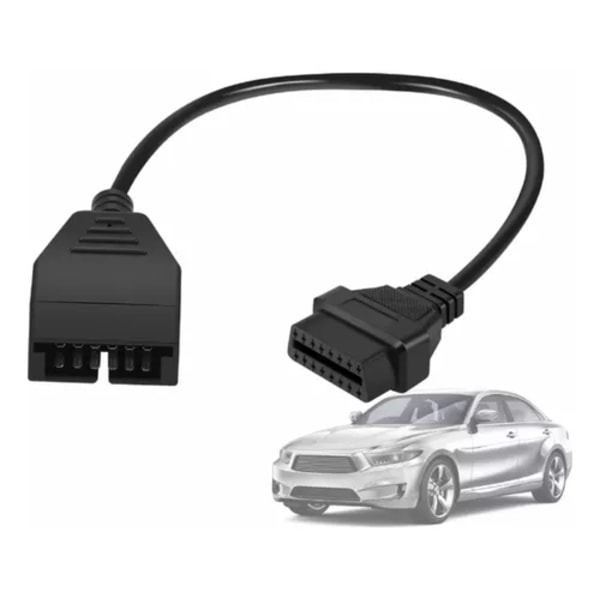 Para Gm Obd1 12-stifts till Obd2 16-stifts Diagnosverktyg