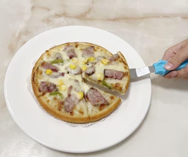 Offset Spatel, Glasurspatel Sæt, Rustfrit Stål Blad, Kage Dekorationsværktøjer, Frosting Spatel Sæt af 3 (Sort)