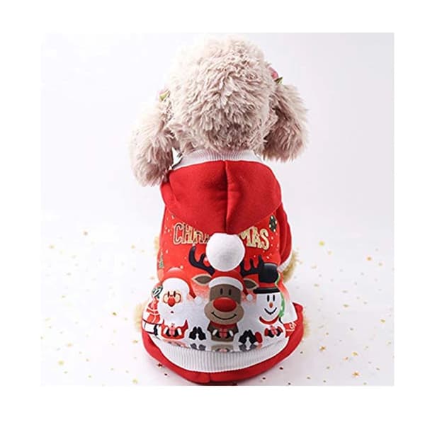 2-pack Hund & Katt Hoodie Höst & Vinter Varma Djur Julkappor