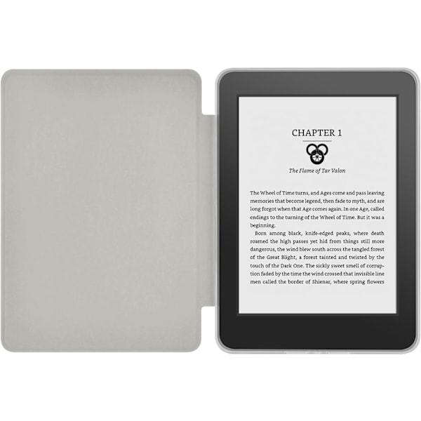 7-tommers Kindle Paperwhite-etui (12. generasjon - 2024), Ultraklart, Mykt, Fleksibelt, Gjennomsiktig, Søvn/Automatisk Vekking