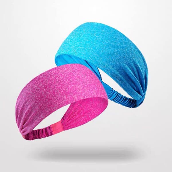 4 stk Sports Hodebånd Elastisk Hodebånd Sklisikkert, Elastisk og