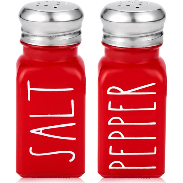 Rødt Salt- og Peppersett (Rød)