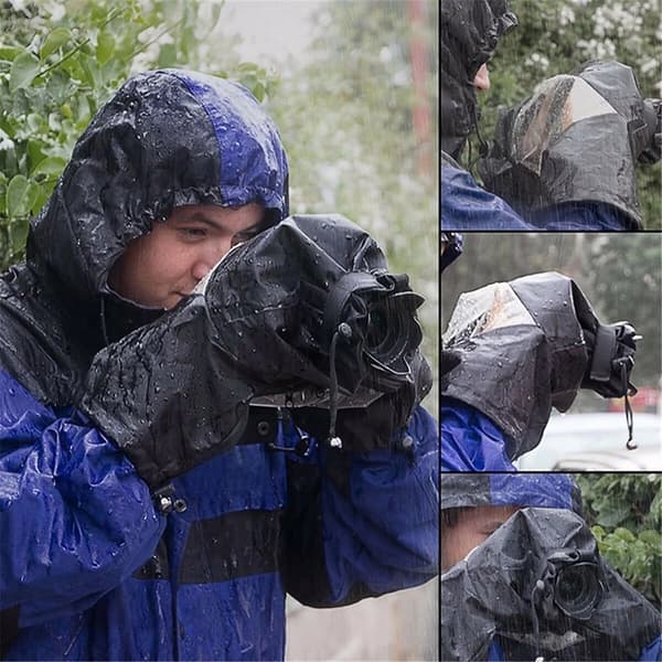 DSLR-kameraregnöverdrag Vattentätt Regnöverdrag Regnöverdrag Regn