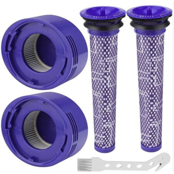 Filter for Dyson V8/V7, Vaskbare erstatningsfilter for Dyson V7