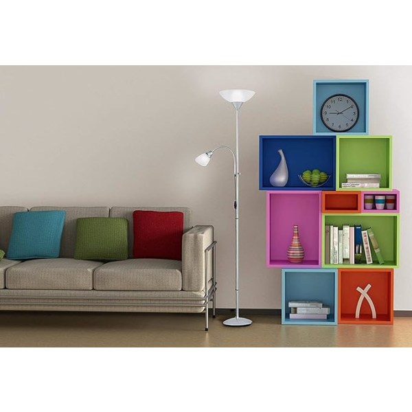 Golvlampa vardagsrum sovrum tebord modern minimalistisk