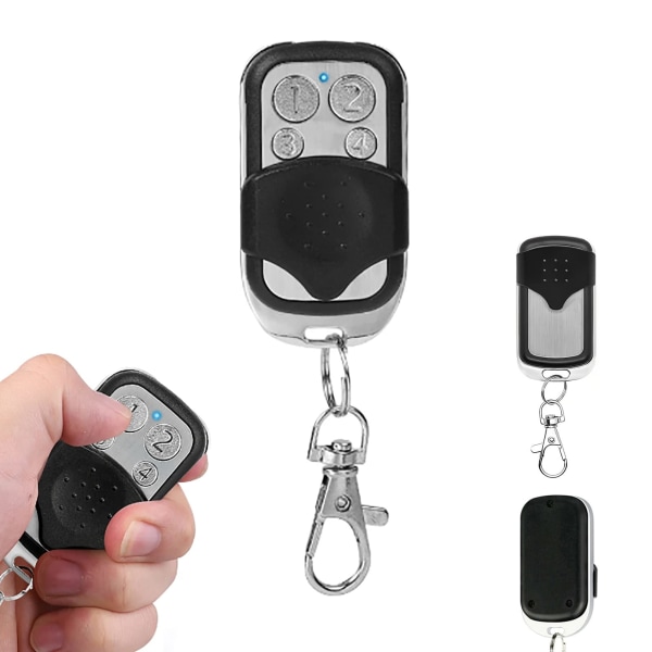 Remote control electric garage door opener