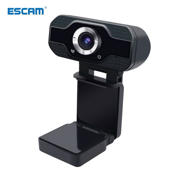 Webcam med mikrofon HD 1080P computer USB webkamera til stationær