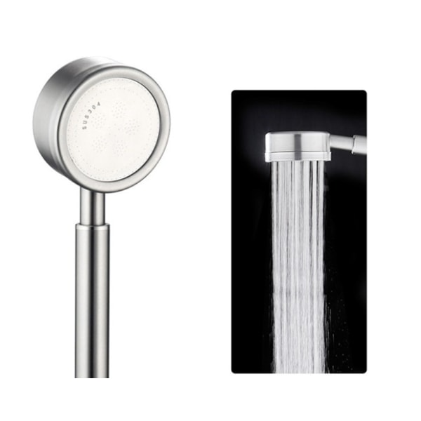 304 stainless steel anti-limescale shower button manual shower