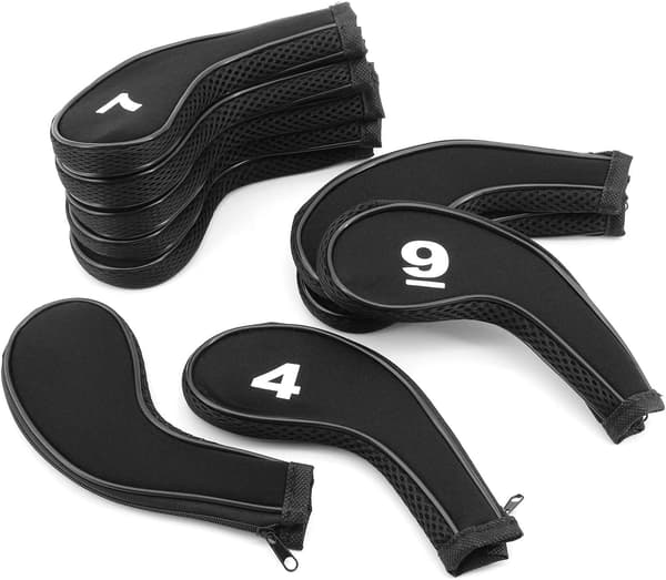 Golfkølledeksler, 10 stk. Golfkøllehodedeksler Golfkølle