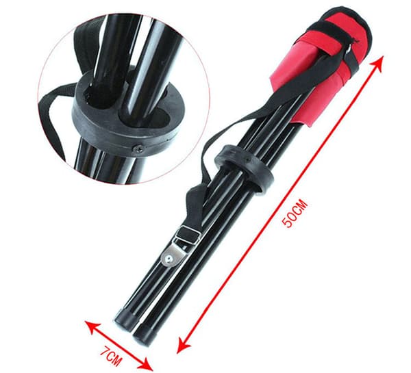 1 stk Foldbar Stol Camping Bærbar foldbar sæde Tripod Mini
