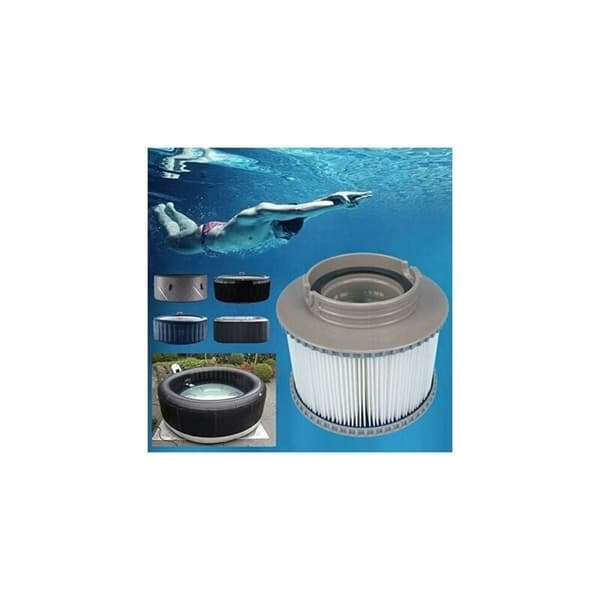 2 stk. filter, filterpatroner til swimmingpool, filterpatroner til badekar, spa, swimmingpool (2 stk.)