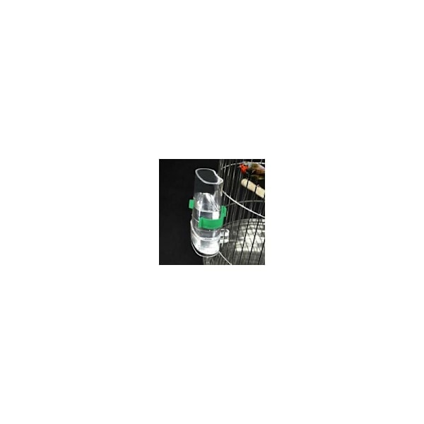 Fuglebur Vanddispenser Automatisk Fugledrikker Transparent Plast
