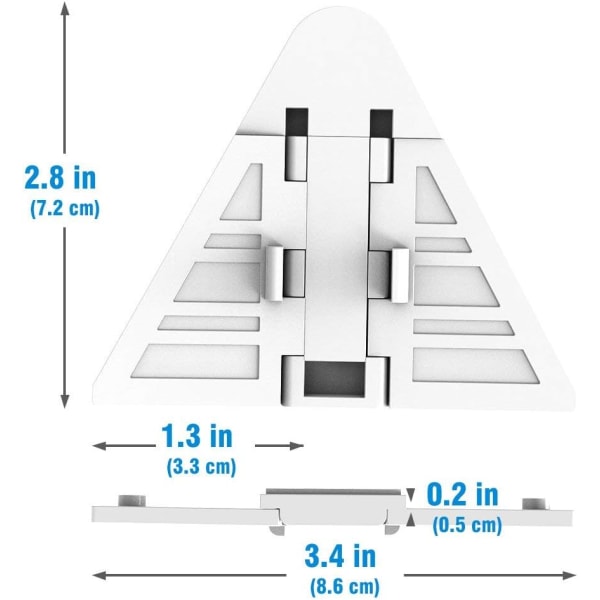 5 kpl Liukuovilukko Vauvalle Lapselle Ikkunalukko