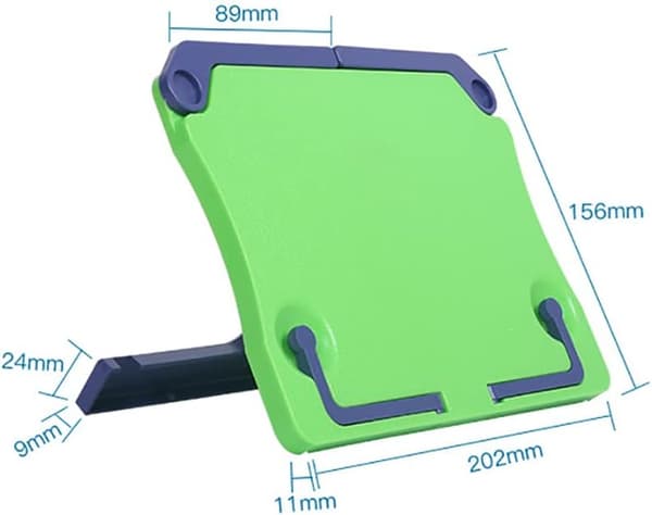 1 stk. musiknotesholder, foldbar og justerbar bogreol