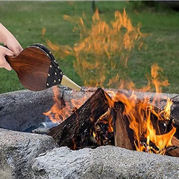 Tebery Blæsebælger til pejs og grill, M 39*17cm