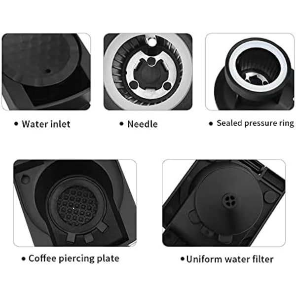 Återanvändbar Kaffe-Adapterkonverterhållare för Original