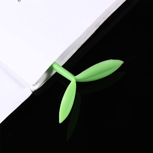 Sprout Little Bookmarks Silikon Græs Spirer Kreativ Grøn