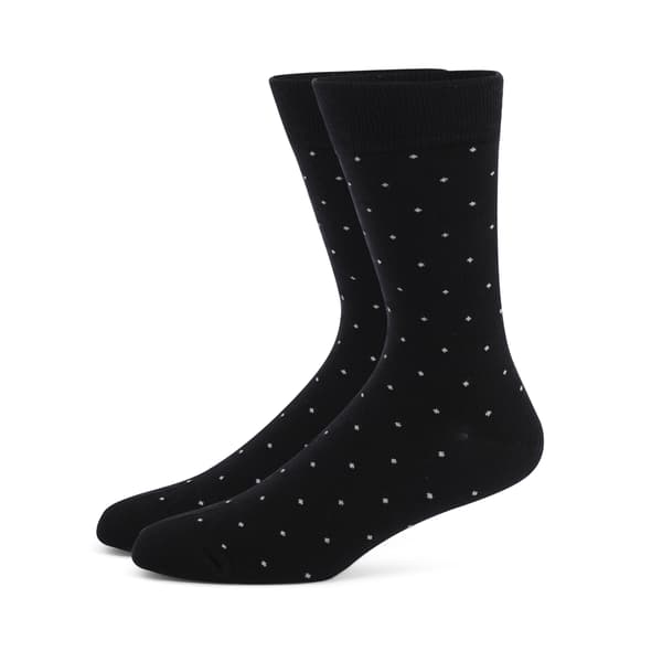 Menn's Mønstrede Dress Sokker, 5 Par