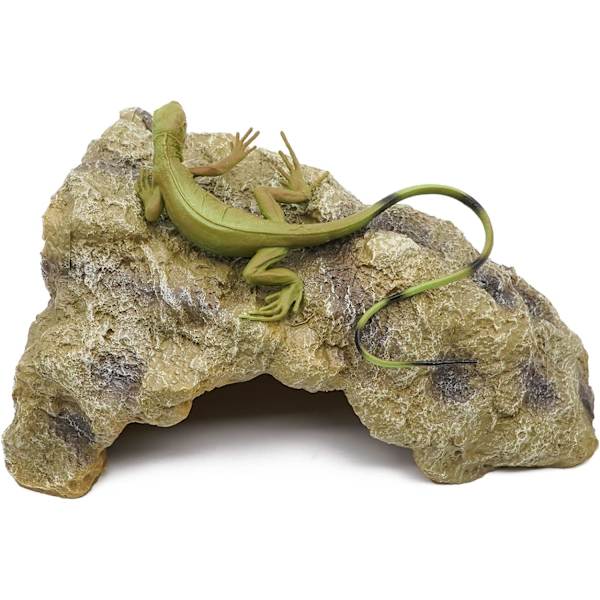 Reptilberg Stengömme Grotta, Gecko Gömställe Landskapssten, Gömma Ödla