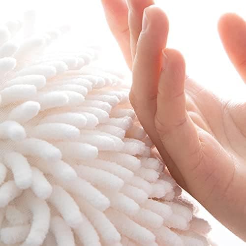 Hængende Håndklæder Chenille Håndbold Mikrofiber Hurtigtørrende