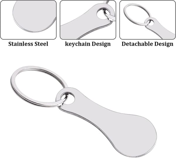 Token Ostoksinkun Metalliavaimenpidike, Token Ruostumaton Teräs