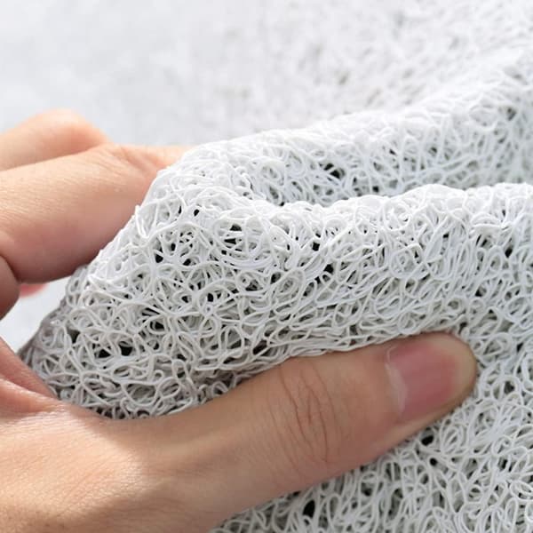 Dørmåtte, Silk Loop Gulvmåtte, Entremåtte, Stuemåtte, Soveværelsesmåtte, Bademåtte, Skridsikker Dørmåtte, 60x90cm