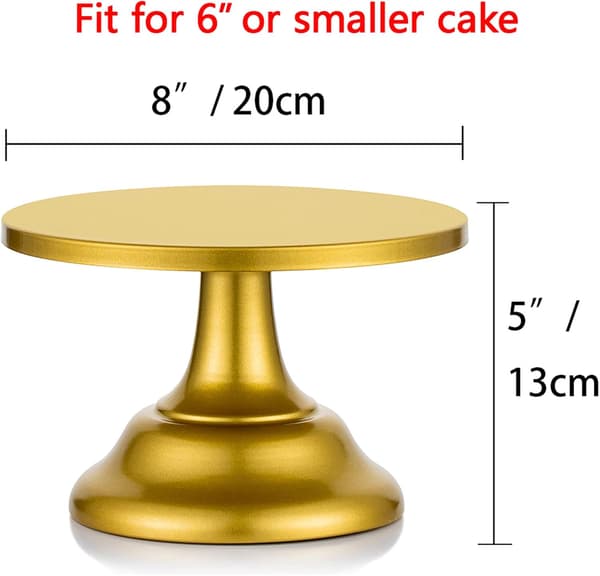 Gullkakerist, Bryllupsdessertkake 20 cm Rund Kakerist