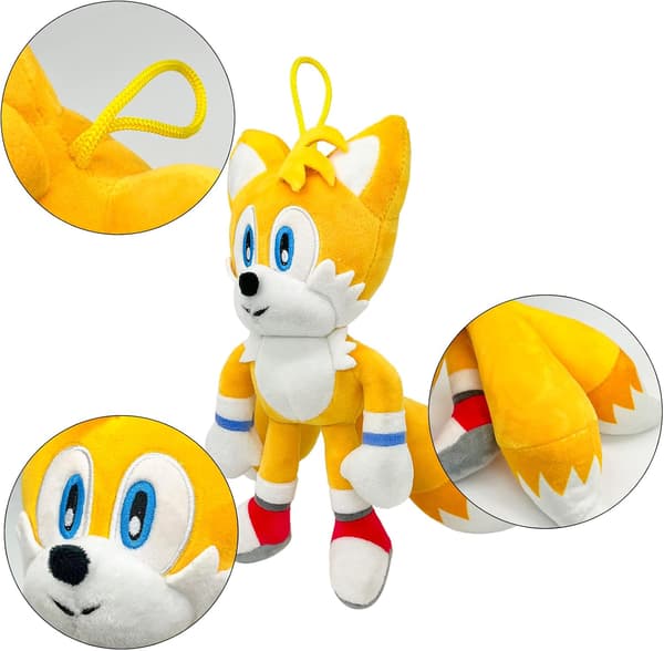 Sonic Plyschdocka, Shadow Gosedjur Plyschkudde, 30 cm