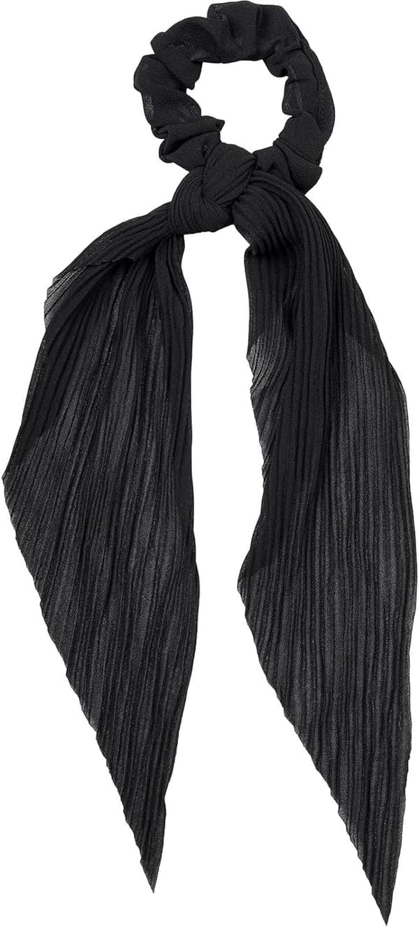 Kvindes Retro Stil Knude Plettet Hårbånd Elastisk Hår Scrunchie