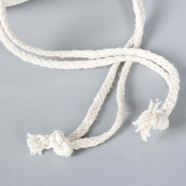 Bomullsposer 18x26 cm 10 stk med snor, oppbevaring liten