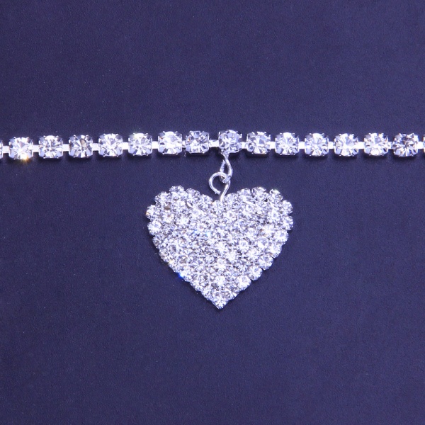 1 kpl (Hopea) Bohemian Rhinestone Anklet Hopea Kristalli Jalka Ketju