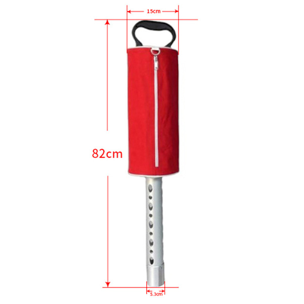 1 sort golfboldopsamlingscylinder Golfopsamlingscylinder Golfopsamling