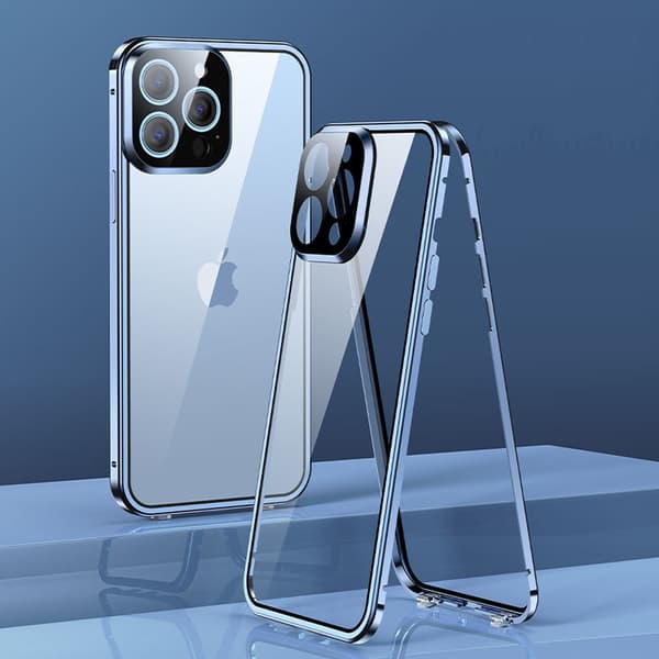 1-pack fodral för iPhone 13 Pro Max, 360 graders fram- och baksida
