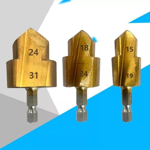 PPR Step Drill Set, 3 stk., 3-pak