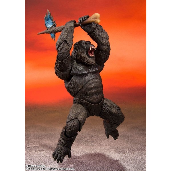 King Kong Actionfigur - King Kong Lekefigur - Godzilla VS. Kong Leke