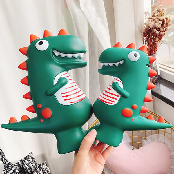1 stk Børne Pengeboks Original Dinosaur Pengeboks til Pige
